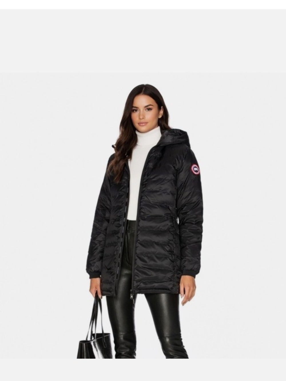 Canada Goose Black camp puffer down jacket